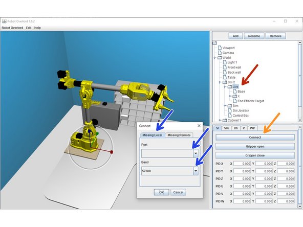 Run the Robot Overlord app (https://github.com/marginallyclever/robo...)