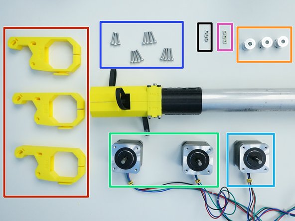 Prepare the following components: