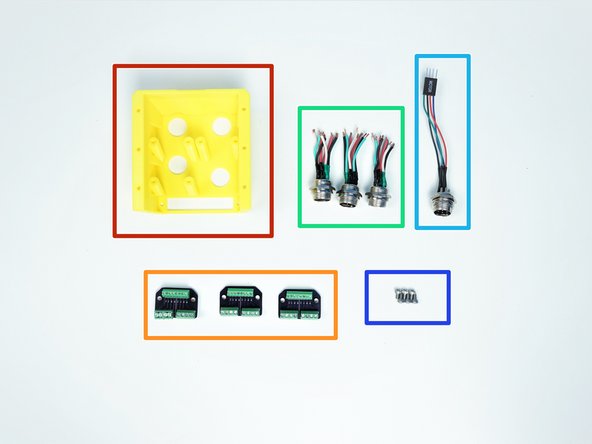 Prepare the following components: