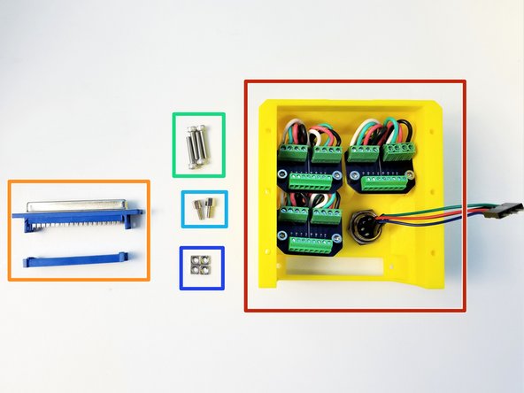 Prepare the following components: