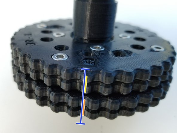 One &quot;T&quot; is on the Tooth and the other &quot;T&quot; is in between 2 Teeth, This is also the same with B rotor