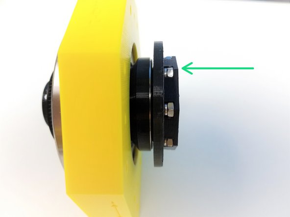 Then insert the Top Output Disk into the same bearing