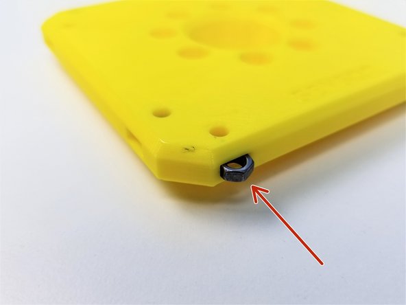 Insert M4 Hex Nuts in the side of Shoulder Mount