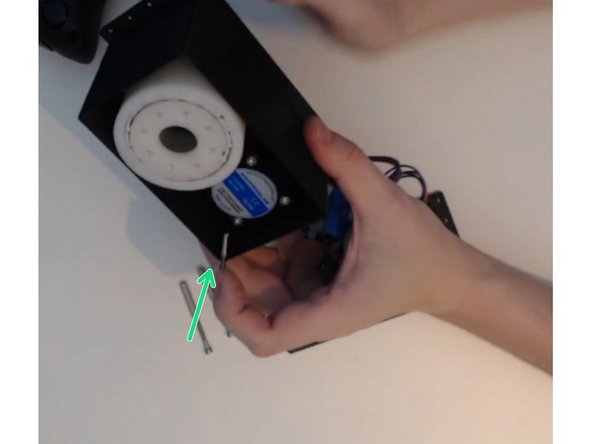 and attach it to one spacer.  it only needs a few turns.  Do this four times.