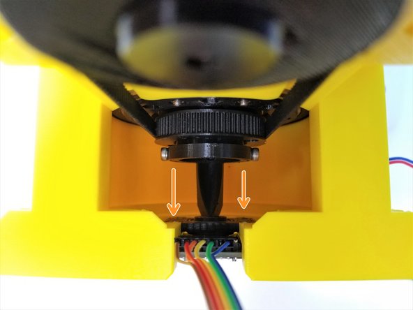 Make sure the Magnet Holder is aligned with the Bearing!!!