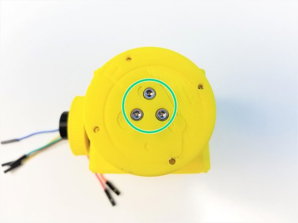 One of three holes are in between the Screw Head