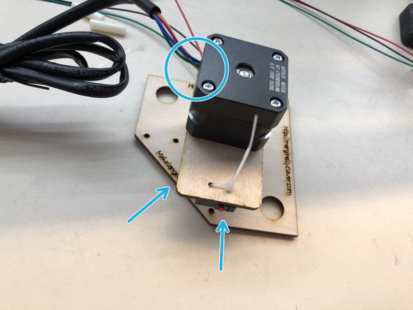 Remember the mirror images?  If the diagonal part of the wood is on the left...