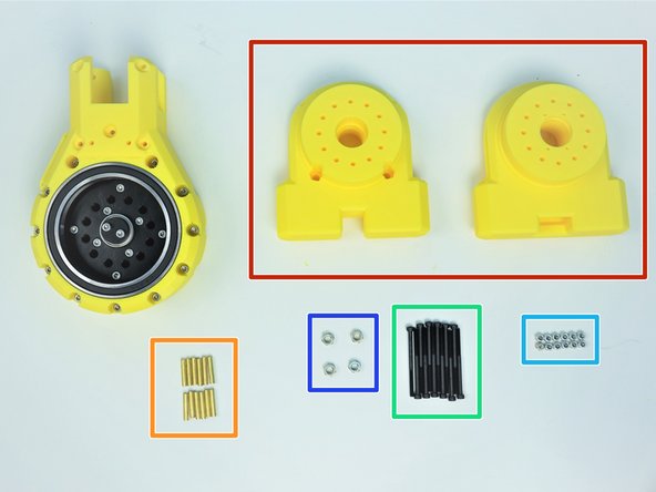 Prepare the following components: