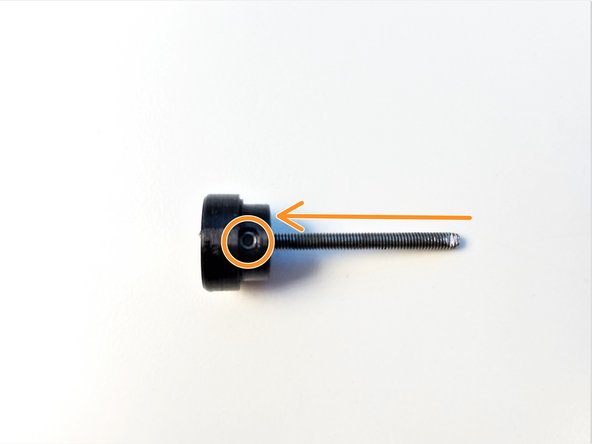 Insert M3 Threaded Rod  in the Magnet Holder. Secure the Rod using the M3 Set Screw