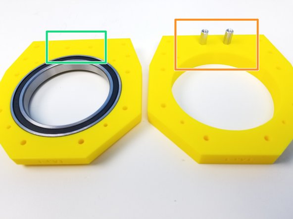 Insert the M4 Hex Standoffs to the Anchor Top Spacer