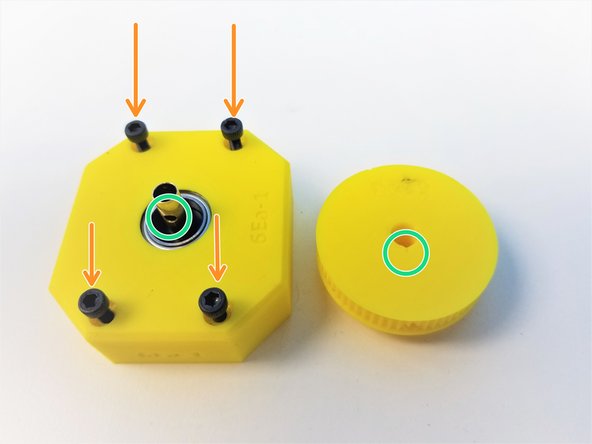 Secure the Top Housing to the Rotor Housing  using the M3x20mm Screws