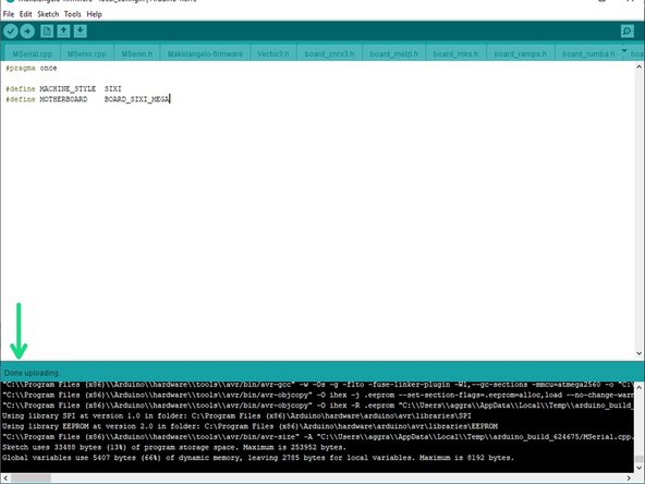 and then &quot;Uploading...&quot;