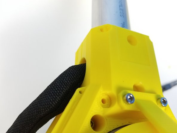 Insert the Pipe into the Shoulder Gearbox