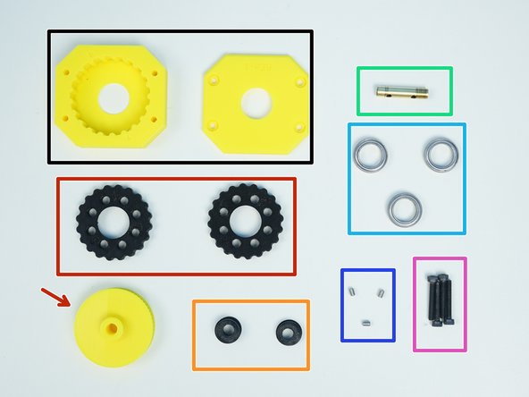 Prepare the following components: