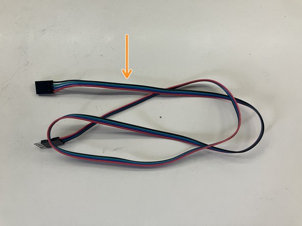 ...and one from the stepper motor (4 wires).