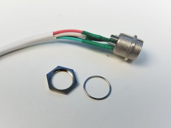 Unscrew the Wall Mount Nuts from each connectors