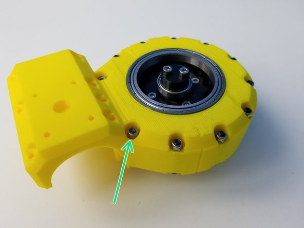 Make sure the Shaft Holder Cam side of the shaft is going in first