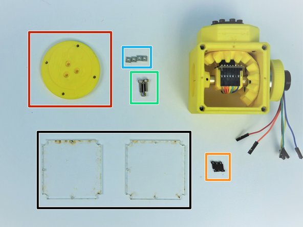 Prepare the following parts: