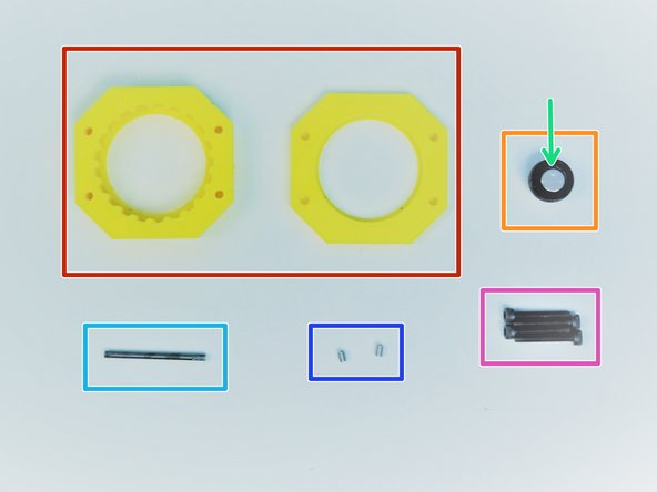 Prepare the following components: