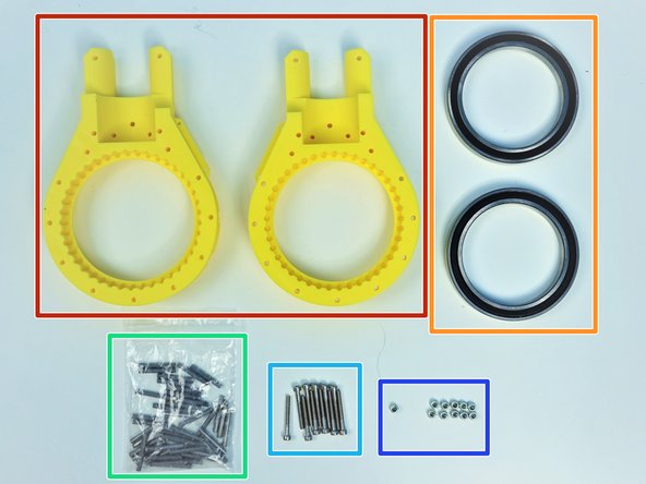 Prepare the following components: