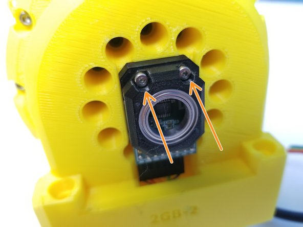 Secure the Sensor Bearing Holder to the Sensor Adapter