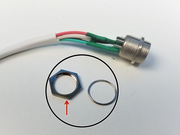 Unscrew the Wall Mount Nuts from each connectors