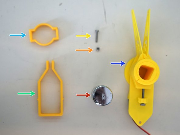 Gather the 200g weight