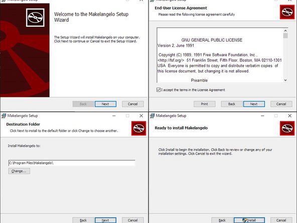 Makelangelo Software for Windows, Mac, and Linux can be downloaded from two places: