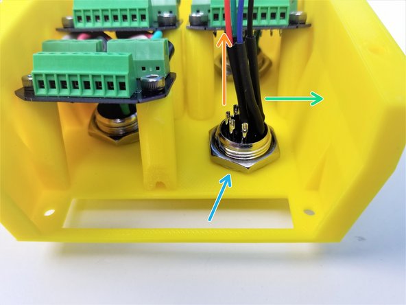 Notice that there's only 4 wires connected to this plug with 4-pin Male Dupont Connetor