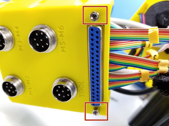 Insert the D-Sub Connector and use #4-40 Standoff to secure it in place.