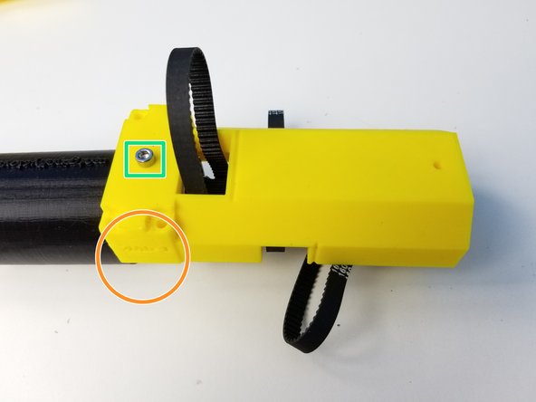 MUST PUT THE BELTS BEFORE ELBOW TAIL!