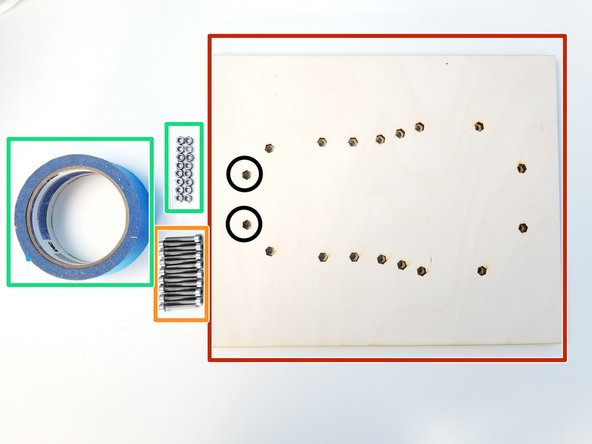 Prepare the following components: