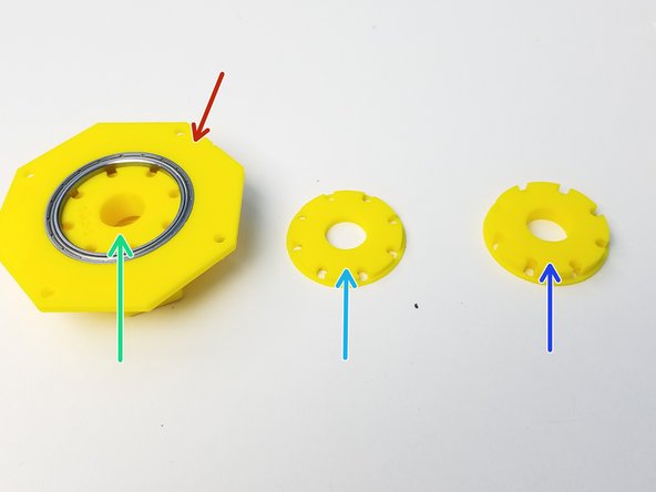 Top Output Housing (chamfered on one side)