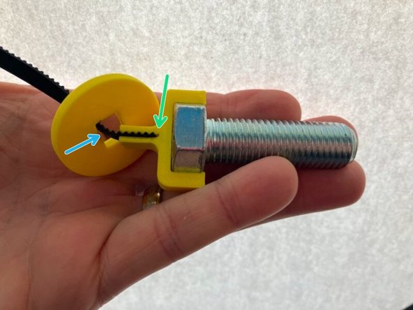 Take careful note of the position of each belt in their connectors and match the fit for best performance (square drawings free of curvature).