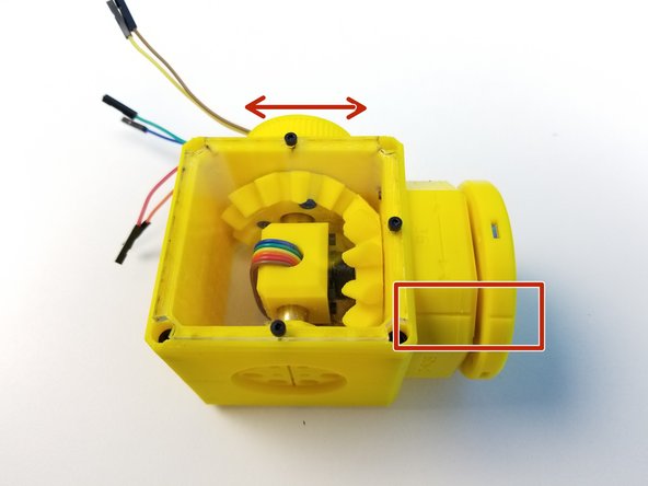 Align the Hand Face to the Hand Gearbox Housing  by rotating the Pulley Gear 