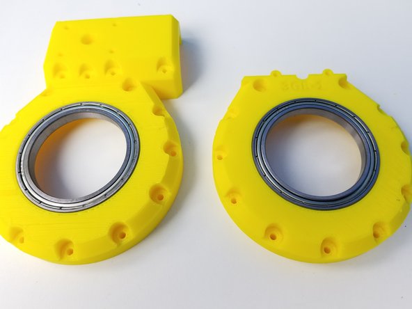 Insert 6809 Bearings on the Housings