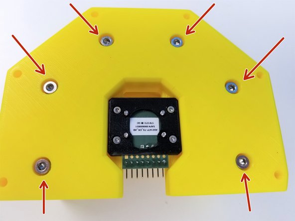 Connect the Anchor Sensor Cable to the sensor as shown in the picture