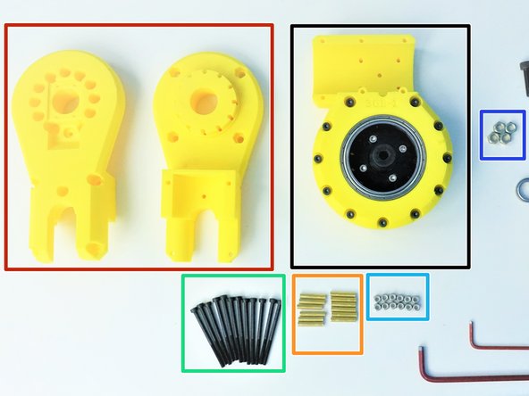 Prepare the following components: