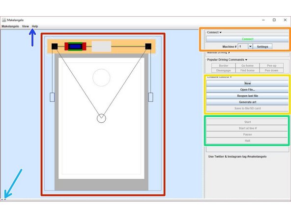 In the main window you can drag to pan and scroll the mouse wheel to zoom the what you see is what you get preview.