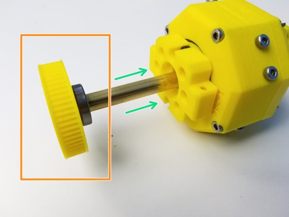 Secure both pieces using the M3 Set Screw