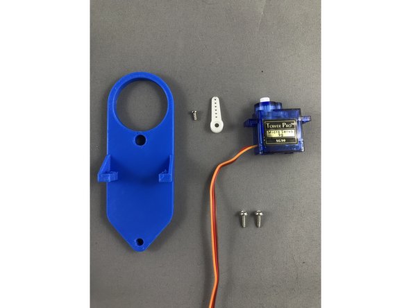 If your model doesn´t come with mounted servo, just follow these easy steps