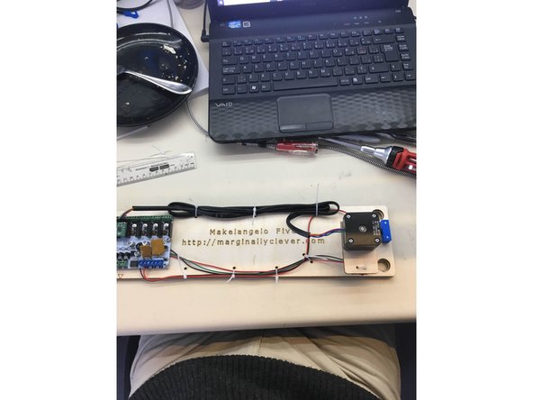 When you are satisfied with the cable management, cut off the tail end of the zip ties.