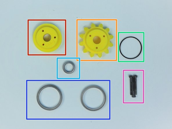 Prepare the following parts: