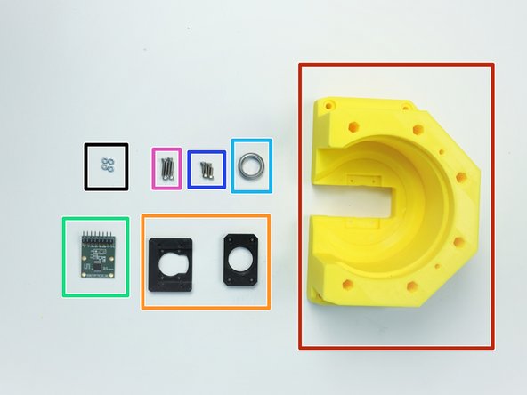 Prepare the following components: