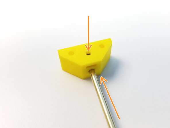 Screw in just enough to secure the Square Nuts