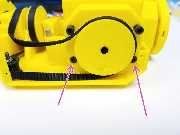 Insert the assembled Picasso Box into the Bearing Slots of the Fork Bottom