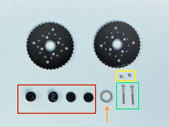 Prepare the following components: