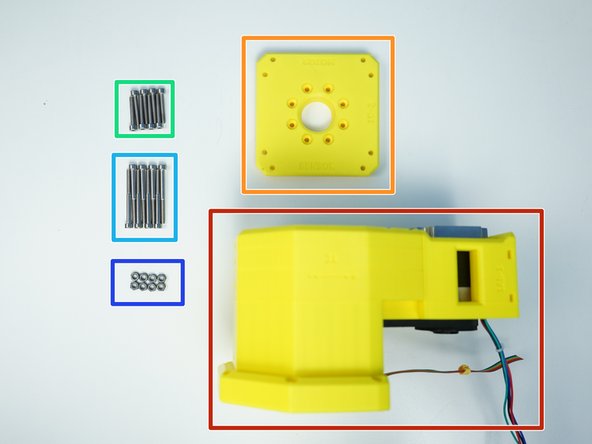 Prepare the following components: