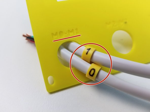 Familiarize yourself with the panel.  The back side has a lip and the front side is labelled with each connector.