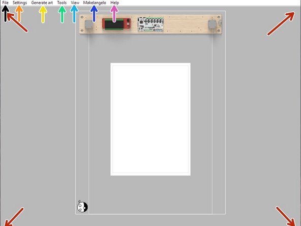 In the main window you can drag to pan and scroll the mouse wheel to zoom the what you see is what you get preview.